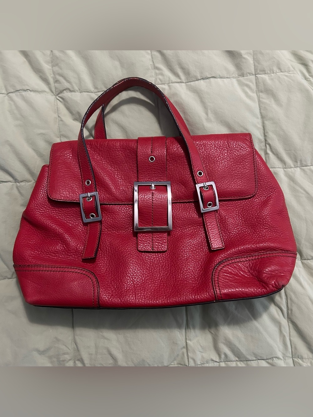 Maxximum Y2K Buckle Purse Leather